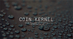 Desktop Screenshot of coinkernel.com